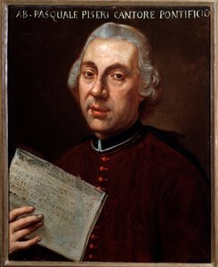 Portrait of Pasquale Piseri, Italian composer by Unknown artist