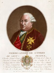 Portrait of Pierre Andre de Suffren de Saint Tropez by Unknown artist