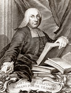 Portrait of Pietro Trapassi, called Pietro Metastasio (Metastase) (1698-1782) Italian poet and librettist