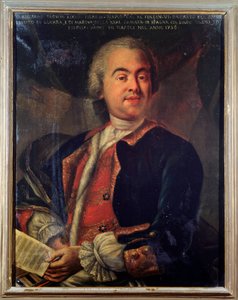 Portrait of Riccardo Broschi, Italian Composer