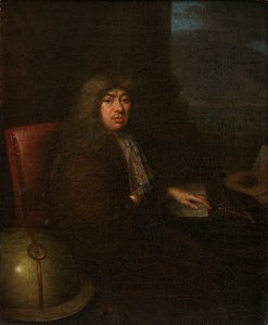 Portrait of Samuel Pepys Circa 1673, Artist Unknown by Unknown artist