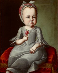 Portrait of Sophia Elizabeth von Brukenthal (1749-1753) by Unknown artist