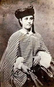Portrait of Teresita Garibaldi, daughter of Giuseppe Garibaldi and Anita by Unknown artist