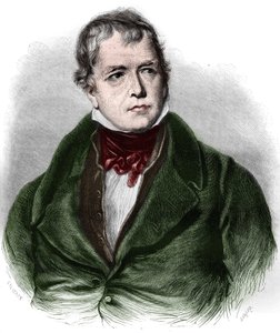 Portrait of Walter Scott (1771-1832), Scottish poet and novelist. by Unknown artist