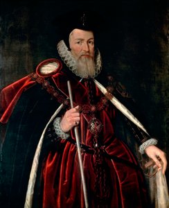 Portrait of William Cecil, Baron Burghley