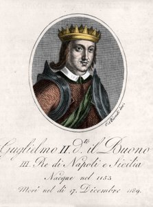 Portrait of William II the Good (Guglielmo il buono) by Unknown artist