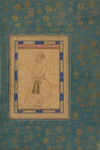 Portrait of an Unidentified Noble from Shah Jahan