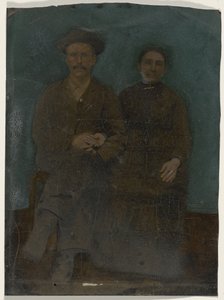 Portrait of couple by Unknown artist