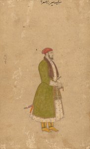 Portrait of the Courtier Mirza Muizz