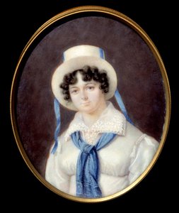 Portrait of the English Adventurer Sophie Dawes, Baroness of Feucheres by Unknown artist