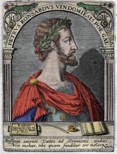 Portrait of the French poet Pierre de Ronsard