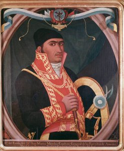 Portrait of the Mexican patriot Maria Morelos by Unknown artist