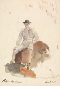 Portuguese Boy (Madeira) January 25, 1868 by Unknown artist