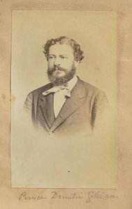 Prince Demitrie Ghica