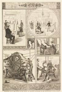 Processes of Wallpaper Production by Unknown artist