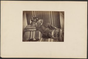 Reclining Algerian Odalisque, Ouled Nail Tribe by Unknown artist