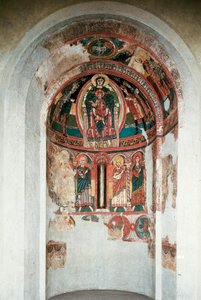 Representation of the Virgin and Child Surrounded by the Magi Kings