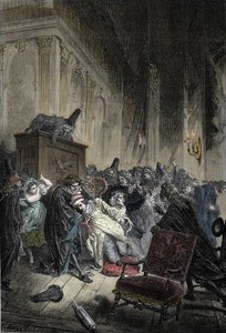 Death of Jean-Baptiste Poquelin, Known as Moliere (1622-1673), During a Performance of 