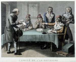 Revolutionary Committee of the Year II (1794) by Unknown artist
