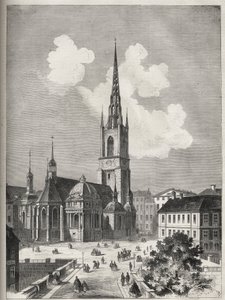 Riddarholmen Church in Stockholm by Unknown artist