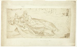 River Tiber, with Romulus and Remus
