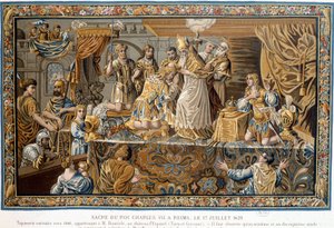 Sacred King Charles VII at Reims on July 17 by Unknown artist