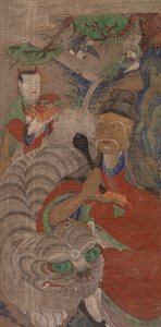 Sage with Tiger