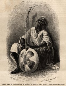 Sambou, the Griot of Niantanso (Mali) by Unknown artist