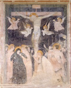 Scene of Crucifixion, Pomposa Abbey, Italy by Unknown artist