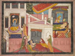 Scenes from the Birth of Rama by Unknown artist