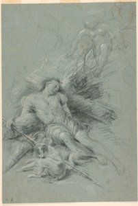 Selene Sees the Sleeping Endymion by Unknown artist