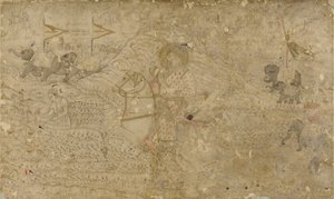 Shah Jahan and His Son Dara Shikoh Hunting by Unknown artist