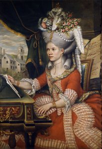 Singer Therese (Teresa) Lanti, mistress of Casanova. Anonymous. Scala Museum, Milan. by Unknown artist