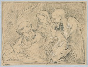 Sketch for a Painting of the Presentation of the Virgin