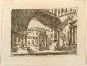 Stage Design, Group of Buildings
