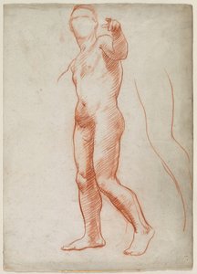 Standing Male Nude by Unknown artist