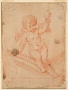 Study of Angel with Vase