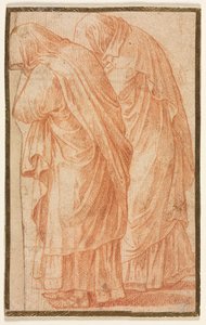 Study of Monks by Unknown artist