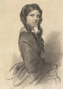 Study of a Woman by Unknown artist