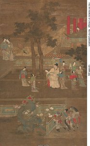 Su Dongpo Escorted to the Hanlin Academy with Empress Dowager