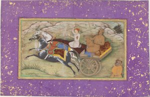 Sultan Salim in a Carriage by Unknown artist