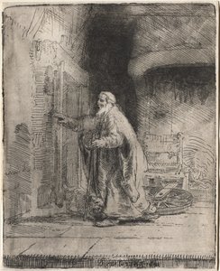 The Blindness of Tobit: The Large Plate by Unknown artist