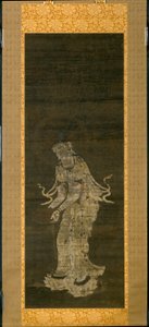 The Bodhisattva Kannon, from the triptych Approach of the Amida Trinity