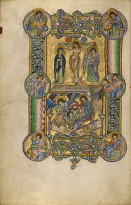 The Crucifixion and The Harrowing of Hell by Unknown artist