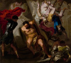 The Death of Samson by Unknown artist