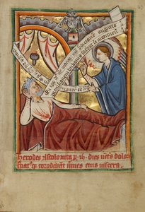 The Dream of Joseph; The Angel Appearing to Herod by Unknown artist