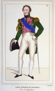 The Duke of Angouleme Louis Antoine d
