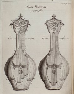 The Lyra Barberina (engraving) by Unknown artist