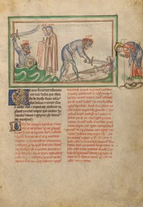 The Massacre of the Two Witnesses by the Beast by Unknown artist