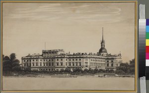 The Michael Palace in Saint Petersburg by Unknown artist